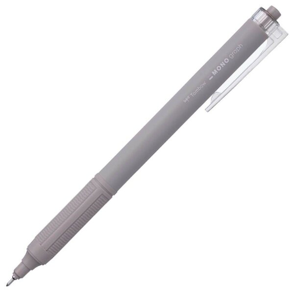 Tombow Kugelschreiber MONO graph Lite smokey brown, Schreibfarbe: blau, 1 St.