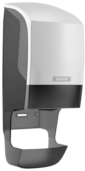 KATRIN Toilettenpapierspender 77465 weiß, schwarz Kunststoff, 1 St.