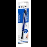 Tombow MONO graph Druckbleistift blau HB 0,5 mm, 1 St.