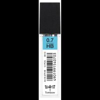 Tombow Feinminen-Bleistiftminen schwarz HB 0,7 mm, 12 St.