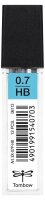 Tombow Feinminen-Bleistiftminen schwarz HB 0,7 mm, 12 St.