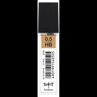 Tombow Feinminen-Bleistiftminen schwarz HB 0,5 mm, 12 St.