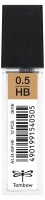 Tombow Feinminen-Bleistiftminen schwarz HB 0,5 mm, 12 St.