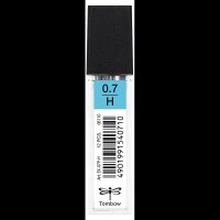 Tombow Feinminen-Bleistiftminen schwarz H 0,7 mm, 12 St.