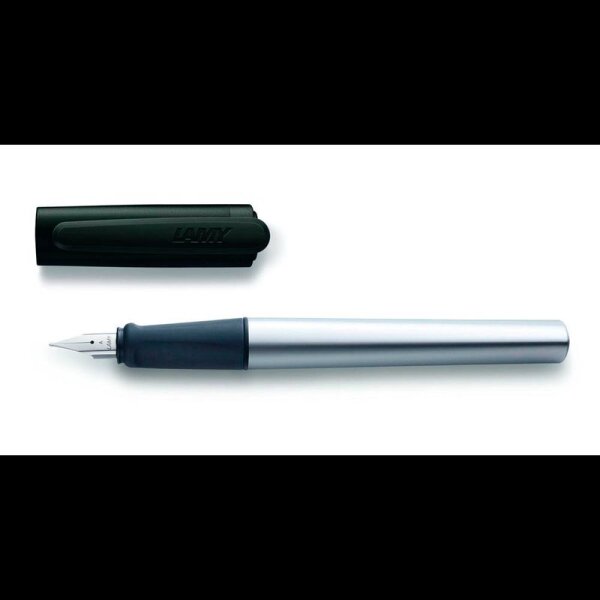 LAMY nexx Patronenfüller schwarz/silber A (für Anfänger), 1 St.