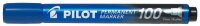 PILOT 100 Permanentmarker farbsortiert 1,0 mm, 4 St.