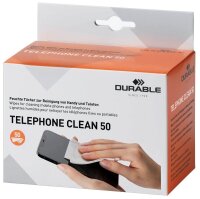 DURABLE Bildschirm-Reinigungstücher TELEPHONE CLEAN...