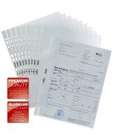 DURABLE Prospekthüllen DIN A4 glasklar glatt 0,08 mm, 100 St.
