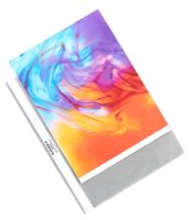 DURABLE Prospekthüllen DIN A5 transparent genarbt...