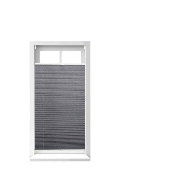 relaxdays Plissee grau 60,0 x 130,0 cm
