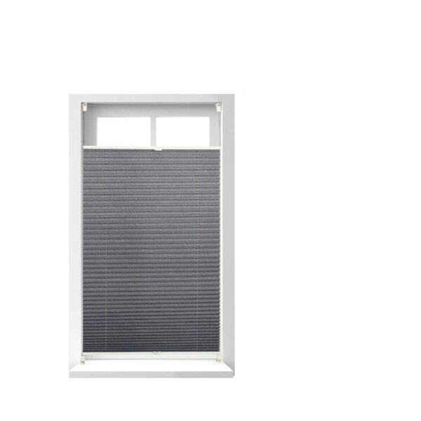 relaxdays Plissee grau 80,0 x 130,0 cm