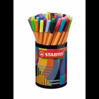 STABILO Point 88 Fineliner farbsortiert 0,4 mm, 45 St.