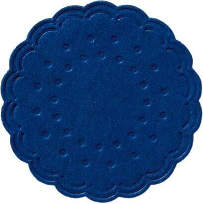 DUNI Tropfdeckchen blau Ø 7,5 cm, 250 St.