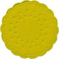 DUNI Tropfdeckchen kiwigrün Ø 7,5 cm, 250 St.