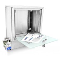 relaxdays Briefkasten 10018515_0 silber