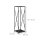 relaxdays Kaminholzregal 10022303_0 schwarz 34,0 x 34,0 x 111,5 cm