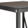 relaxdays Kaminholzregal 10022303_0 schwarz 34,0 x 34,0 x 111,5 cm