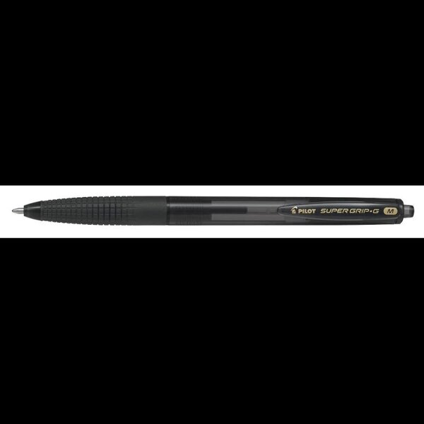 PILOT Kugelschreiber SUPER GRIP G schwarz, Schreibfarbe: schwarz, 1 St.