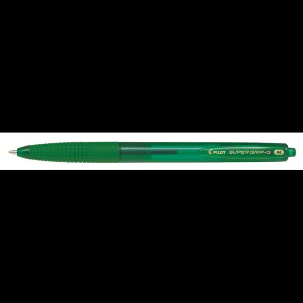 PILOT Kugelschreiber SUPER GRIP G grün, Schreibfarbe: grün, 1 St.