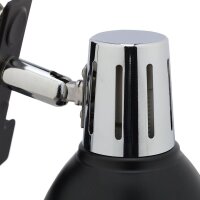 relaxdays Tischlampe schwarz