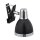 relaxdays Tischlampe schwarz