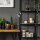 relaxdays Tischlampe schwarz