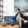 relaxdays Tischlampe schwarz