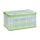 relaxdays Klappbox 60,0 l transparent/grün 59,5 x 39,5 x 31,5 cm, 1 St.
