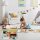 relaxdays Klappbox 60,0 l transparent/grün 59,5 x 39,5 x 31,5 cm, 1 St.