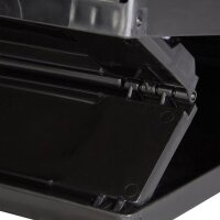 relaxdays Klappbox 60,0 l schwarz 58,5 x 40,0 x 31,5 cm, 1 St.