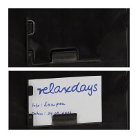 relaxdays Klappbox 60,0 l schwarz 58,5 x 40,0 x 31,5 cm, 1 St.