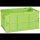 relaxdays Klappbox 60,0 l grün 58,5 x 40,0 x 31,5 cm, 1 St.