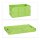 relaxdays Klappbox 60,0 l grün 58,5 x 40,0 x 31,5 cm, 1 St.