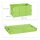 relaxdays Klappbox 60,0 l grün 58,5 x 40,0 x 31,5 cm, 1 St.