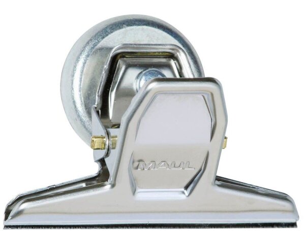 MAUL Magnete silber, Metall 7,5 x  5,0 x 5,5 cm, 3 St.