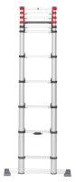 Hailo Teleskopleiter FLEXLINE silber 11 Sprossen, H: 322,0 cm