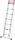 Hailo Teleskopleiter FLEXLINE silber 11 Sprossen, H: 322,0 cm