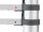 Hailo Teleskopleiter FLEXLINE silber 11 Sprossen, H: 322,0 cm