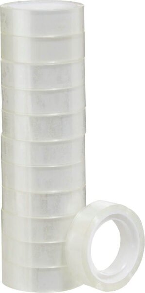 Klebefilm transparent 12,0 mm x 10,0 m 12 Rollen