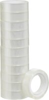 Klebefilm transparent 12,0 mm x 10,0 m 12 Rollen