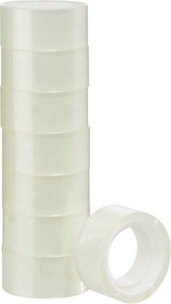 Klebefilm transparent 19,0 mm x 10,0 m 8 Rollen