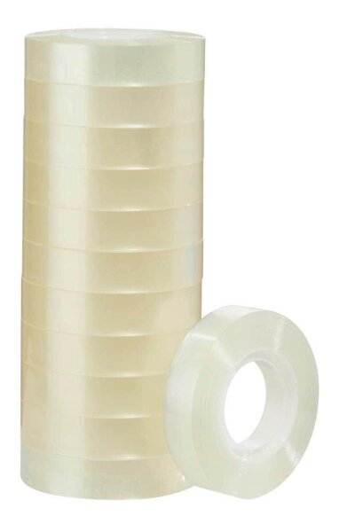 Klebefilm transparent 12,0 mm x 33,0 m 12 Rollen