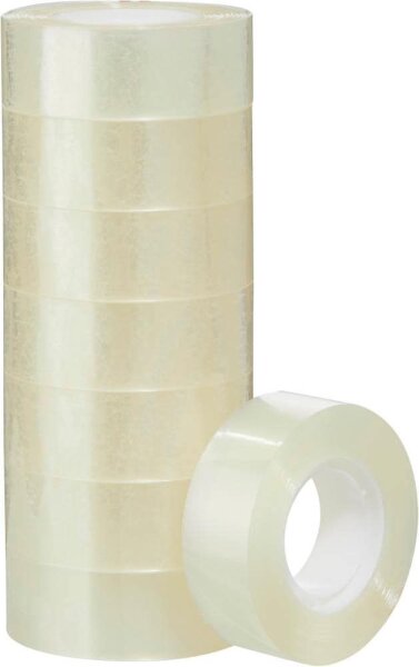 Klebefilm transparent 19,0 mm x 33,0 m 8 Rollen