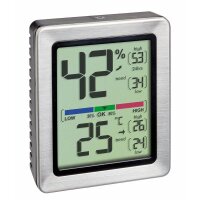 TFA® EXACTO Thermo-Hygrometer silber, 1 St.