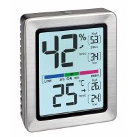 TFA® EXACTO Thermo-Hygrometer silber, 1 St.