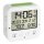 TFA® digitaler Funkwecker BINGO weiß Kunststoff
