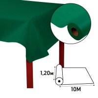 PROnappe Tischdecke tannengrün 1,2 x 10,0 m, 4 Rollen