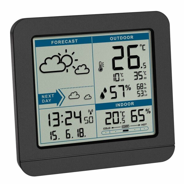 TFA® SKY 35.1152 Wetterstation schwarz, 1 St.