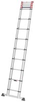 Hailo Teleskopleiter FLEXLINE silber 13 Sprossen, H:...