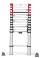 Hailo Teleskopleiter FLEXLINE silber 13 Sprossen, H: 380,0 cm